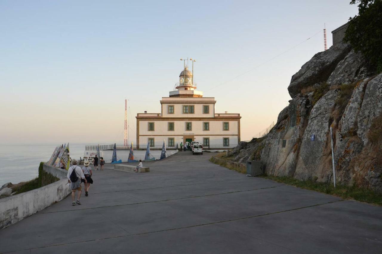 Casa De Piedra Playa De Estorde Con Vistas Al Mar Vila Cee Exterior foto