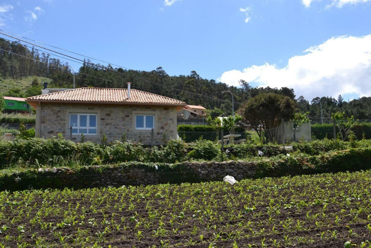 Casa De Piedra Playa De Estorde Con Vistas Al Mar Vila Cee Exterior foto